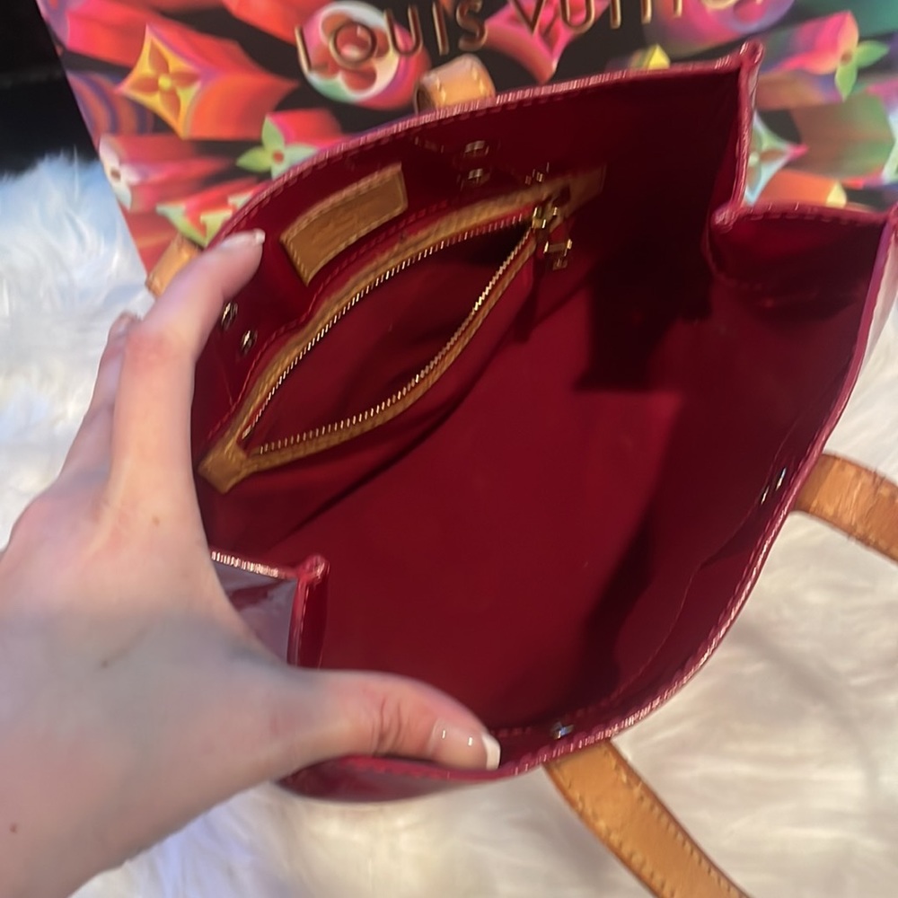 Louis Vuitton Red Mini Bag - Picture 7 of 12
